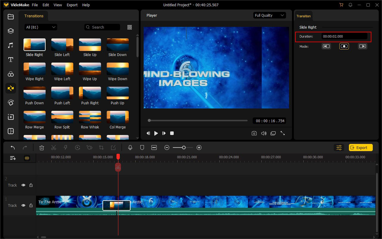 change transition duration