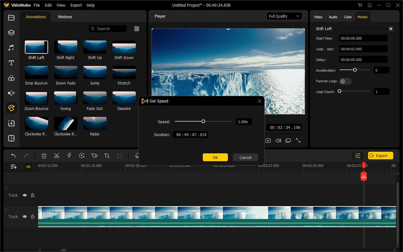 customize video speed