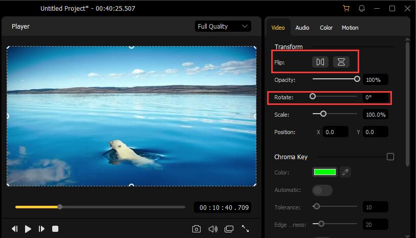 rotate and flip video